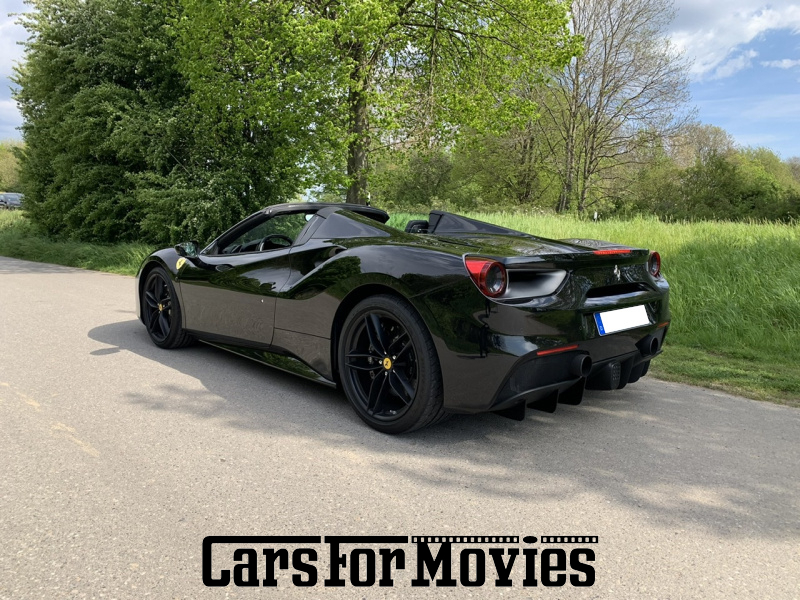 CarsForMovies | Ferrari 488 Spider 2017 Italien Schwarz Schwarz Zivilfahrzeug Cabrio Nordrhein-Westfalen 5805 WAGEN IST VERKAUFT!!! Sportwagen Luxus 
